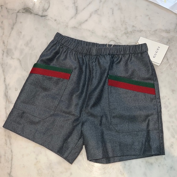 Gucci Other - Gucci Boys logo Stripe shorts toddler 5 or 6